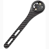 Yiyu Fahrrad Computerhalter, Hohe Qualität Rennrad Fahrradcomputer Halter Integrierter Lenker Vorbau Für Garmin Etc Series Macht Ihre Reise Sicher Und Einfach x (Color : Black)