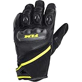 FLM Motorradhandschuhe kurz Motorrad Handschuh Sports Lederhandschuh 1.0 schwarz 8, Herren, Sportler, Ganzjährig