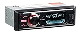 CREASONO MP3-Autoradio mit DAB+, Bluetooth, Freisprecher, USB & SD, 4X 50 Watt