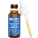 BELISY Bachblüten Zahnpflege Tropfen für Hunde & Katzen - Spezial Bachblütenmischung für Zähne mit Thymian & Pfefferminze - 20 ml