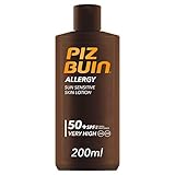 Piz Buin Allergy Sensitive Skin Sun Lotion LSF 50+, 200 ml