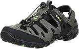 ConWay Damen Herren Trekkingsandalen Outdoorschuhe schwarz/grau/grün, Größe:39;Farbe:Grau
