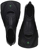 Aqua Sphere Unisex – Erwachsene Microfin HP Schwimm Flosse für's Training, Schwarz, 44/45