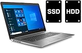 Notebook 470 G7 - Core i7-10510U - 32GB DDR4-RAM - 500GB SSD + 1000GB - 43,9 cm (17.3 Zoll / Full-HD) Business Laptop