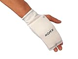 BAY® KWON GUT & GÜNSTIG BAY® 'stretch' weiß Größe M L - Leder-PU, Boxhandschuhe Sandsackhandschuhe Gerätehandschuhe Boxsackhandschuhe, Ballhandschuhe, Trainingshandschuhe, Handschuhe Boxsack Sandsack Handschutz Faustschutz Knöchelschutz elastisch gepolstert