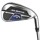 Callaway Big Bertha B21 Einzelbügeleisen (Links, Graphit, Regular, 4 Eisen), silberfarben