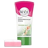 Veet Dusch-Haarentfernungscreme Silky Frech, Schnelle & Effektive Haarentfernung für unter der Dusche, 1 X 150 ml Tube Mit Schwamm