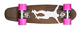 Ridge Maple Skateboard/Mini Cruiser, Dark Dye NR1, Rosa, 56 cm, MPB-22-NR1-PINK