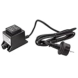 KERRY Trafo 12V 21,6VA AC/AC Wechselstrom, für den Außenbereich IP44 u.a. für LED-Beleuchtung und Pumpen