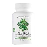 BAFOXX Nutrition® CANDI-15 Natural Komplex - 90 Kapseln hochdosiert - Naturprodukt mit 15 pflanzlichen Zutaten u.a. Neem, Curcuma und Schwarzkümmel - vegan - deutsche Markenqualität