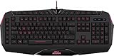Speedlink ACCUSOR Advanced Gaming Keyboard - Professionelle Gaming-Tastatur mit LED-Tastenbeleuchtung - schwarz