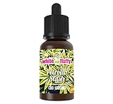 1000mg CBD Liquid Aroma - White and Fluffy® CBD Liquid ohne Nikotin • PUR HEMP KUSH • PETROLIA STASH • PG VG 10ml • PURER Cannabis Terpene für E Shisha Liquid Liquid aus CBD Öl Extrakt