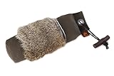 Firedog Dummy mit echtem Kaninchenfell | Robustes Apportel | Wild-Dummy für das Hundetraining/Jagdtraining | Verschiedene Gewichte (250g auch für Welpen)