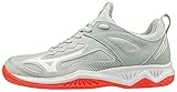 Mizuno Damen Ghost Shadow Handballschuhe, Grau Glaciergray Weiß Fiery Coral 60, 38 EU