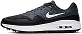 Nike Herren Air Max 1 G Golfschuh, Negro/Antracita/Blanco, 44.5 EU