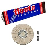 Hooco Farbwachs Ausputzwachs für Schuhe + Schwabbelscheibe mit Aufnahme zum Auftragen (farblos) von Langlauf Schuhbedarf ®