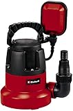 Einhell Tauchpumpe GC-SP 3580 LL (350 W, 8.000 Liter pro Stunde, flachabsaugend bis 1 mm, Pumpenstart ab 8 mm, integriertes Rückschlagventil)