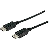 DIGITUS DisplayPort-Kabel - Full-HD - 2m - mit Verriegelung, 60Hz - Kompatibel mit PC, Monitor, Gaming-Grafikkarte