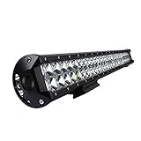 AFTERPARTZ LED Arbeitsscheinwerfer Bar CREE Chips 15400LM Combo Reflektor Scheinwerfer Arbeitslicht (28' D4)