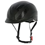 Kerbl Covallerio Reithelm eXite, Disc-System, Fast-Click-Verschluss, Unisex S/M