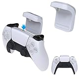 Fbewan 1500mAh Wireless Handle Akku für PS5 Dualsense Controller, Schnellladung Externes Ladegerät für Akkus mit LED-Anzeige für Playstation 5,Weiß