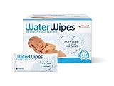 WaterWipes 400021 Baby Feuchttücher Empfindliche Haut, 99,9% gereinigtes Wasser, 12 x 60 Feuchttücher (720 Feuchttücher)