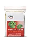 Care Plus Campingartikel Emergency Blanket 160x213cm Gold Silver, TP38221