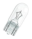 Osram Lampen mit Glasquetschsockeln für Lkw Position-, Stand-,Kennzeichenlicht , 10er Faltschachtel
