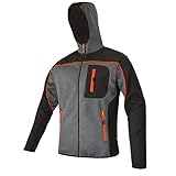 ART.MAS Arbeitsjacke Vliesjacke Softshell Schutzjacke Sportjacke gefüttert (Prof-BL) (M)