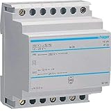 Hager ST313 Sicherheitstrafo 230V/12+24V 16VA 4PLE