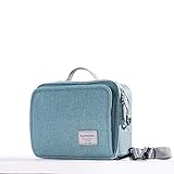 SUNVENO Windeltasche wasserdicht wickel umhängetasche Tasche windeltasche für unterwegs Windel tasche windeltasche stoffwindeln(L, Pure Grün)
