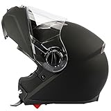 Mach1 Flip Up Klapphelm Helm Motorradhelm mit Integrierter Sonnenblende Größe XS bis XXL