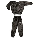 adidas Unisex – Erwachsene Sauna Suit Saunaanzug, Schwarz, M