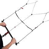 Skymonkey Quadbar für Vierleiner Kite, einfache Montage (Handles demontieren, Depowerbar montieren), 60 cm, Aluminum