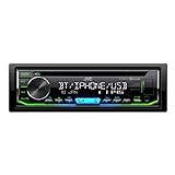 JVC KD-R992BT CD-Receiver mit Bluetooth-Freisprechfunktion und Audiostreaming schwarz