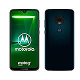 moto g7 plus Dual-SIM Smartphone (6,2 Zoll Display, 16-MP-Dual-Kamera, 64GB/4GB, Android 9.0) Deep Indigo + Schutzfolie [Exklusiv bei Amazon]