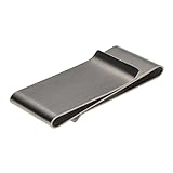 HooAMI Geldklammer Edelstahl Geldscheinklammer Geldclip Herren Damen Money Clip Geldspange für Bill Note Kreditkarte Geldscheine Geburtstag Geschenk