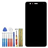 swark LCD Display Kompatibel mit Huawei P10 lite was-LX1 was-LX2 was-LX3 WAS-LX1A WAS-TL10 WAS-AL00 Touch Screen Display Assembly(Schwarz Ohne Rahmen) with Tools