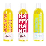 Loovara Vorteilspack Massage in Bottles – pflegende Massageöle im 3er Set (3x 250 ml) I Vegan, natürlich, dermatologisch getestet, kondomsicher I Ideal für Vorspiel, Sex & Sex-Spielzeug