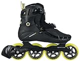 Powerslide Herren Inlineskate Vi 90, Schwarz, 45
