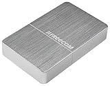 Freecom mHDD Desktop Drive, externe Festplatte 10 TB mit USB 3.0, bis zu 5 GBit/s Übertragungsgeschwindigkeit, Silber, 56403