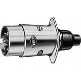 HELLA 8JA 001 918-011 Stecker - 12V - 7-polig - Stecker: Flachstecker