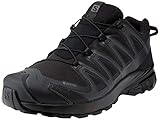 Salomon Herren XA PRO 3D V8 GTX, Leichte Schuhe für Trail Running und Wandern, Wasserdicht, Schwarz (Black/Black/Black), 47 1/3 EU