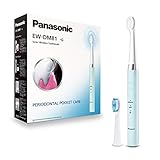 Panasonic EW-DM81-G503 Elektrische Zahnbürste, 2 Aufsteckbürsten, Timer, 2 Betriebsmodi, ergonomisches Design, 31.000 Bewegungen pro Minute, Schallschwingungen, Grün