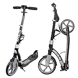 Apollo Scooter - Hurricane City-Scooter, 230mm Giant XXL Wheel mit Federung, City-Roller klappbar und höhenverstellbar, Kickscooter für Erwachsene und Kinder