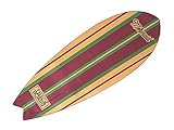 Trickboard Balance Board, Surf Trainer - SET Mermaid + Roller + Teppich/Bodenschutzmatte - Balance Training