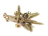 Spanplattenschraube PROFI Senkkopf verzinkt rostgeschützt - SPL PROFI SK VZ TORX - 4,0 x 40 (200 Stück)
