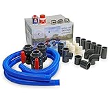 Bypass-Set UNIVERSAL für Wärmepumpen oder Solaranlagen/Bypass für Pool, Schwimmbad, Schwimmbecken