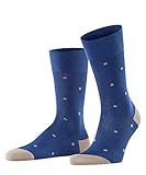 FALKE Herren Dot M SO Socken, Blickdicht, Blau (Royal Blue 6000), 39-42 (UK 5.5-8 Ι US 6.5-9) (3er Pack)