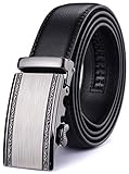 X XHtang Gürtel Herren Automatik Gürtel mit Automatikschließe-3,5cm Breite